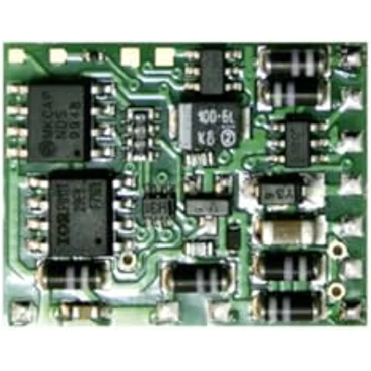 TAMS Elektronik 41-04480-01-C LD-G-42.2 Lokdecoder ohne Kabel, für H0-Loks mit Gleichstrom-Motor, ABC-Bremsverfahren, Pendelautomatik, Geschwindigkeitsabhängiges Ein- und Ausschalten
