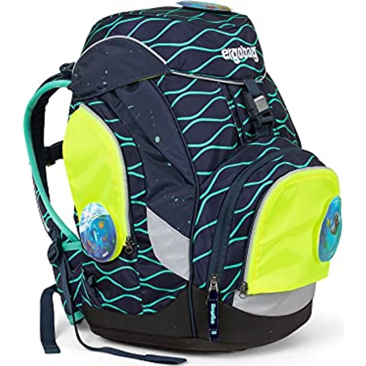 Ergobag Pack Cubo Cubo Light Wide Sicherheits Zip-Set Gelb 3-teilig - Preisvergleich – Bild 9