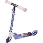 Disney Frozen 2 2-Rad-Kinder-Roller, Aluminium Scooter für Mädchen, lila, höhenverstellbar, rutschfeste Trittfläche, ABEC-7 Kugellager