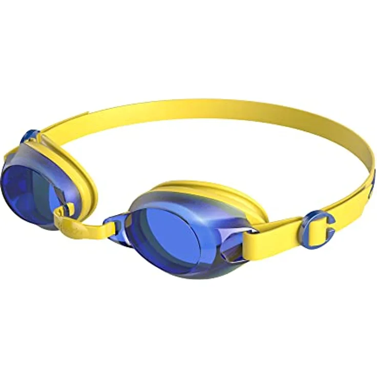 Speedo Unisex Kinder Child Jet Schwimmbrille, Empire Gelb/Neon Blau, Einheitsgröße
