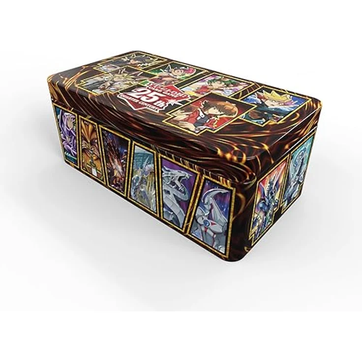 KONAMI Yu-Gi-Oh! TRADING CARD GAME Tin of Dueling Heroes 25th Anniversary – Case (12 Stück) – Deutsche Ausgabe, 1. Auflage, Schwarz - Hochwertige Abmessungen, Langlebig, Flexible Gestaltung – Bild 2