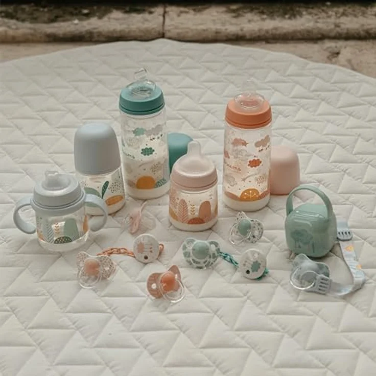 Suavinex Babyflasche Dreams 270ml, Anti-Kolik Sauger SX PRO, blau, geeignet für Neugeborene – Bild 8