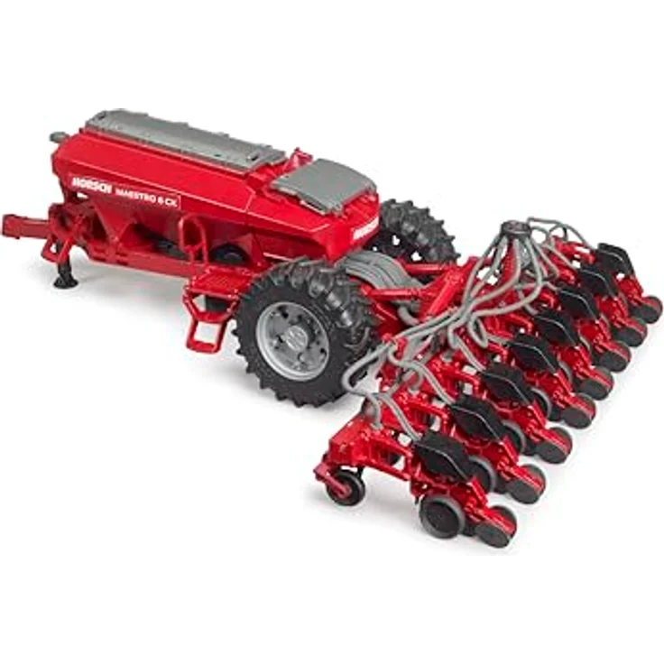 Bruder Horsch Einzelkornsämaschine Maestro CX, landwirtschaftliches Spielzeug mit faltbarem Scharanbau und befüllbarem Tank – Bild 1