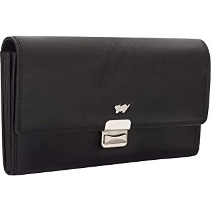 BRAUN BÜFFEL Kellnertasche aus echtem Leder Golf 2.0 - Kellerbörse mit Reißverschlussfach - Schwarz – Bild 1