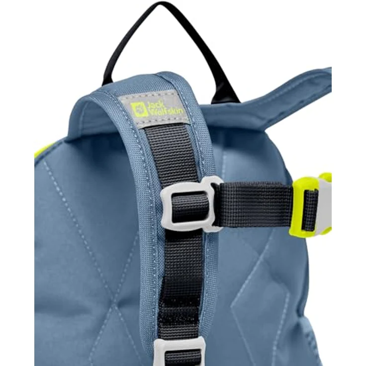 Jack Wolfskin Buttercup Kinderrucksack, 28 cm, blauer Kindergartenrucksack aus 100% Polyester, 22 x 18 x 28 cm – Bild 8