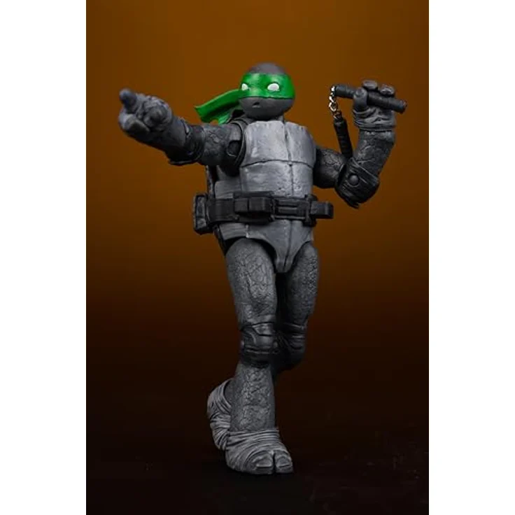 Teenage Mutant Ninja Turtles Page Punchers Actionfigur Michelangelo, Red Platinum Edition, 13 cm, Schwarz Weiß & Grün, mit Zubehör und Comic – Bild 9