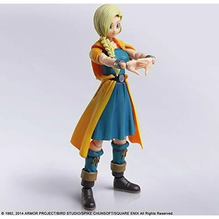 Square Enix Dragon Quest V The Hand of the Heavenly Bride Bring Arts Actionfigur Bianca, 13 cm mit Austauschköpfen, Limited Edition – Bild 3