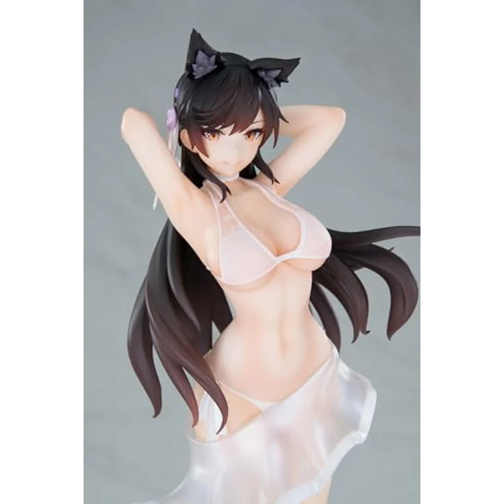 Apex Azur Lane Limepie Series PVC Statue Atago Summer March Ver. 23 cm, detailreiche Sammelfigur mit Base in Fensterbox – Bild 4