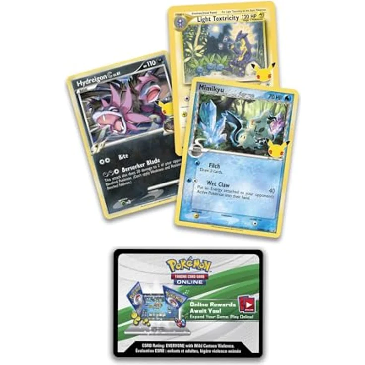 Pokemon TCG: 25th Anniversary Celebrations Sammlertruhe, Pokémon, englische Version, ab 6 Jahren, 2 Spieler, über 20 Minuten Spieldauer – Bild 2