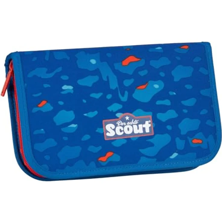 Scout Neo Exklusiv Superflash, Schulranzen Set für Kinder, ergonomisch, Blue Dino mit reflektierenden Flächen – Bild 7
