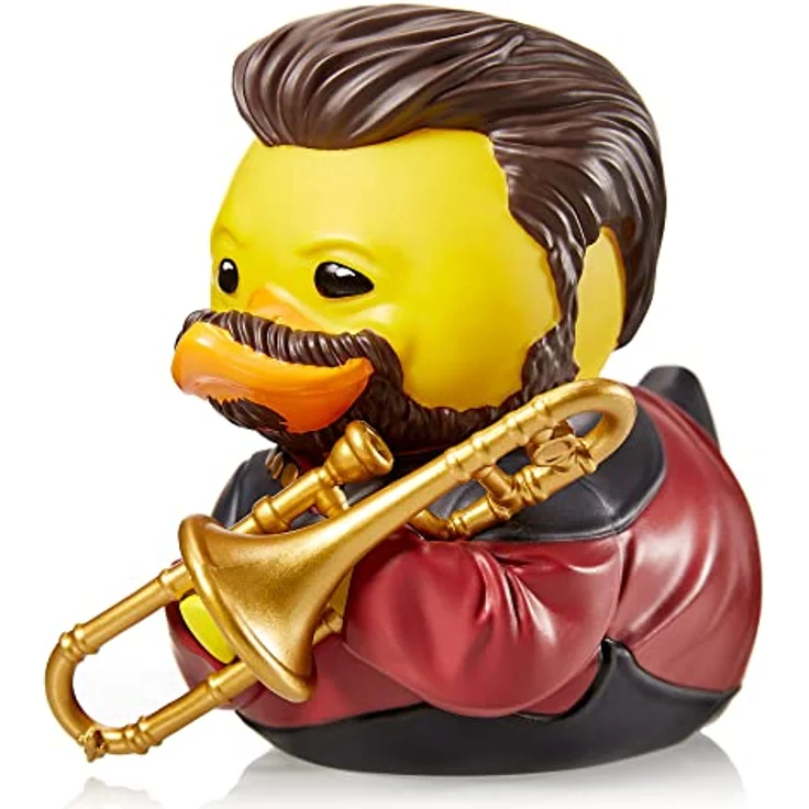 TUBBZ Sonderausgabe William T. Riker, Sammelbare Vinyl-Gummiente Figur, 9 cm groß, offizielles Star Trek Merchandise – Bild 1