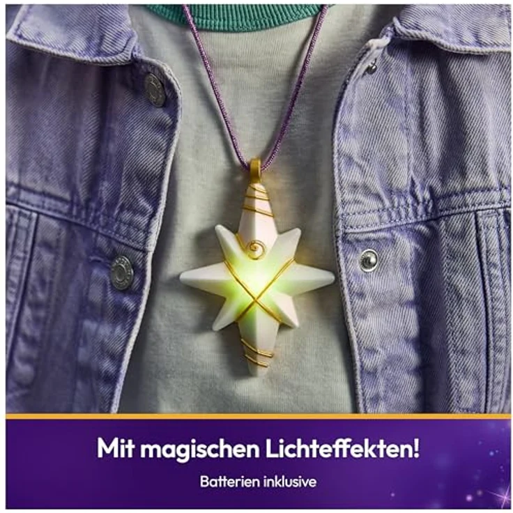 Unicorn Academy Schmuckset - Sophias Kette mit magischen Lichteffekten und Ring, für Kinder ab 4 Jahren, Weiß – Bild 4