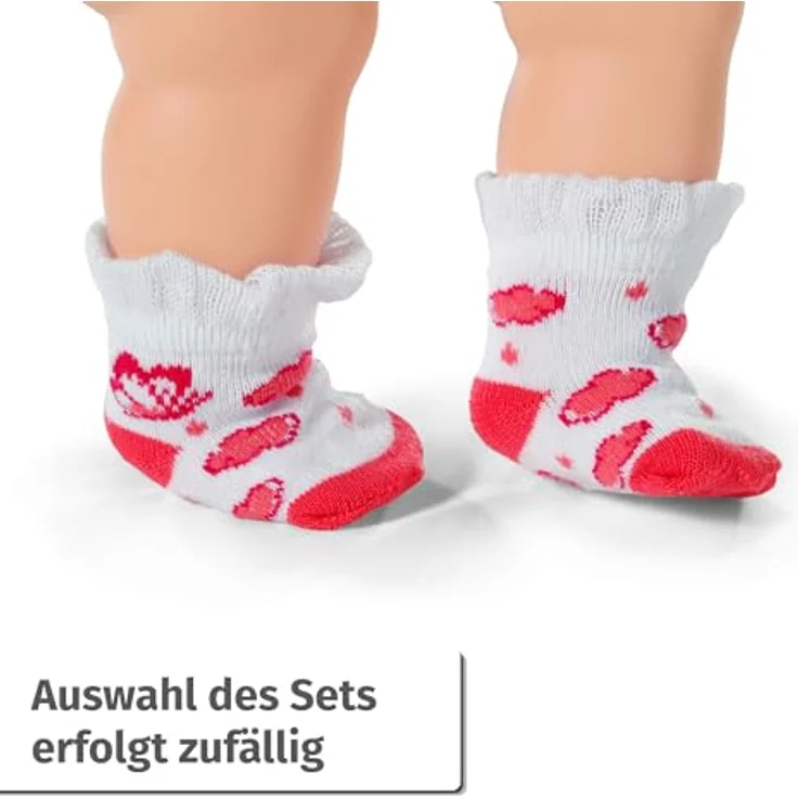 Baby Annabell Strumpfhosen und Socken, 2er Pack Puppenstrumpfhosen in verschiedenen Farbkombinationen, Zapf Creation – Bild 5