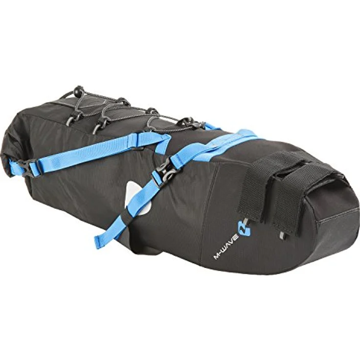 M-Wave BP Saddle Satteltasche, schwarz, ca. 53 x 13 x 15 cm – Bild 1