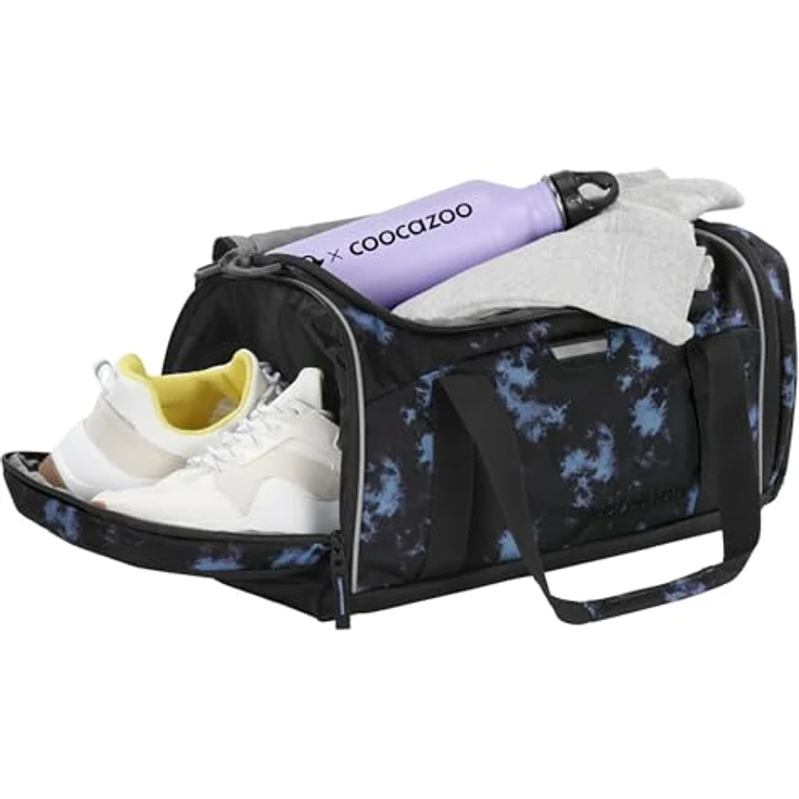 coocazoo Sporttasche, PET mit Nasswäschefach, Leuchtstreifen und Reflex-Loop – Bild 3