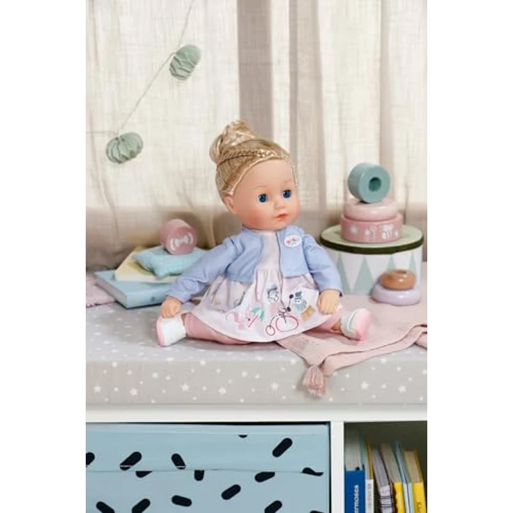 Baby Born Babypuppe Sophia Rose, 36 cm, mit langen Haaren für kreative Frisuren und Schlafaugen – Bild 6