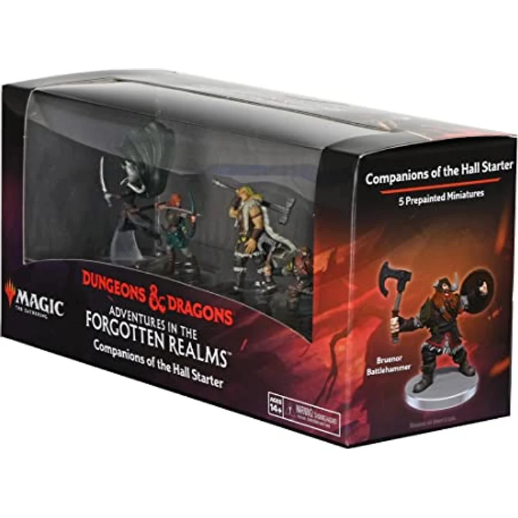 WizKids Magic: The Gathering Miniatures: AFR - Companions of The Hall Starter - EN, Spiel Zubehör für Strategische Kartenspiele – Bild 4