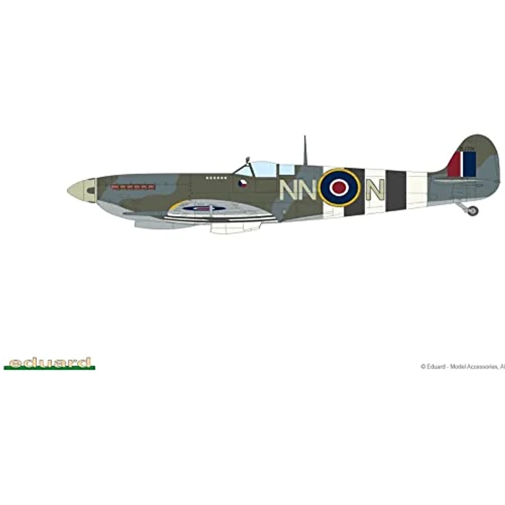 Eduard EDK84183 Kit 1:48 Weekend-Spitfire Mk.IXc Modell, geformte Farbe – Bild 5