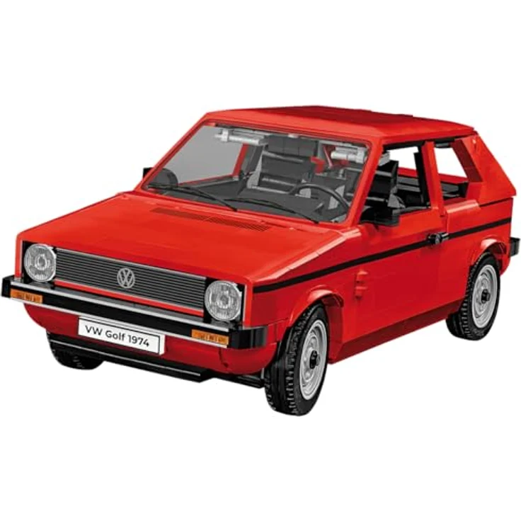 Cobi VW Golf I, Modellbausatz im Maßstab 1:12 mit 1510 Teilen und beweglichen Elementen – Bild 1