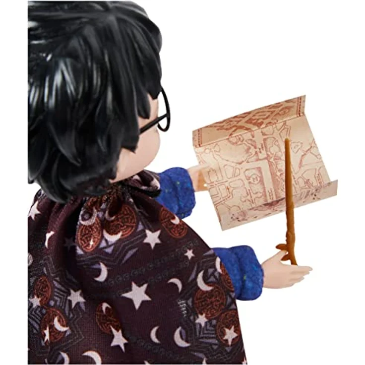 Wizarding World Harry Potter Geschenkset mit 20 3cm großer Harry Potter-Puppe mit Tarnumhang und 5 Puppen-Zubehörteilen Spielzeug für Kinder – Bild 7
