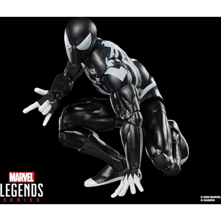 Hasbro Marvel Legends Series Spider-Venom, Retro Spider-Man Comics Action-Figur, 15 cm, mit 6 Accessoires und über 20 Bewegungspunkten – Bild 5
