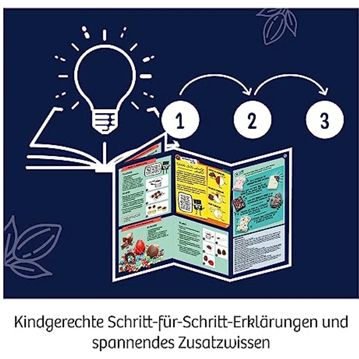 KOSMOS 654283 Fun Science - Schoko-Labor, Experimentier-Set für Kinder ab 8-12 Jahre, Schokolade selber formen, Süßigkeiten, Geschenke selber machen, Experimentier-Set für Kinder ab 8-12 Jahre – Bild 4