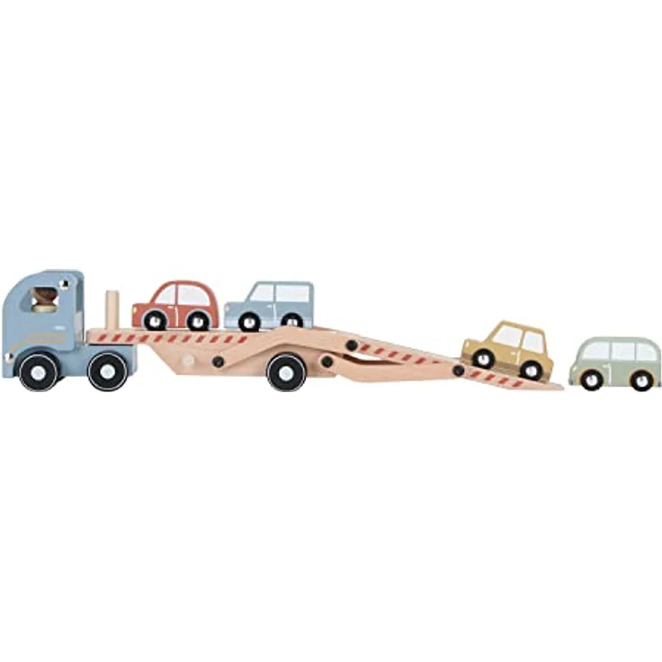 Little Dutch Holzlastwagen FSC Blau hell – Bild 3