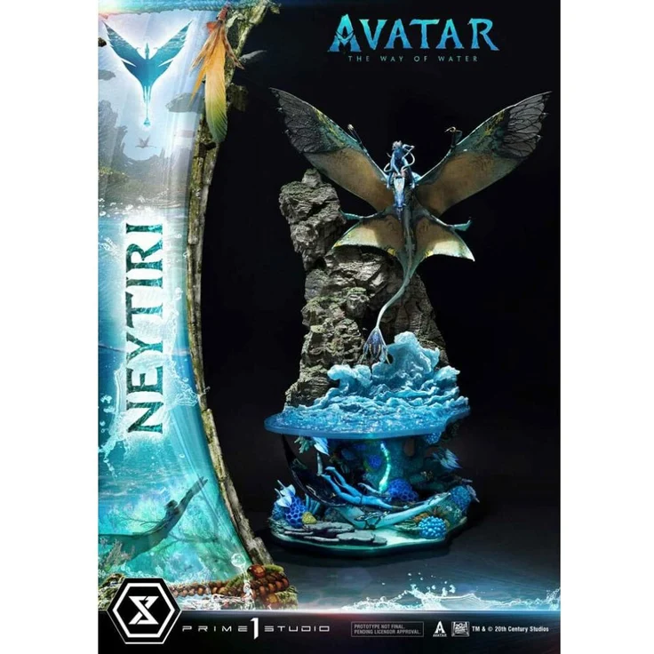 Prime 1 Studio Avatar: The Way of Water Statue Neytiri, 77 cm, detailgetreu aus Polystone, mehrfarbig
