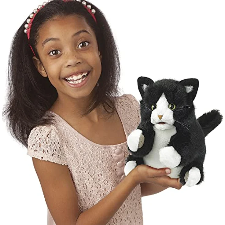 Folkmanis Handpuppe Tuxedo Kätzchen/Tuxedo Kitten – Bild 2