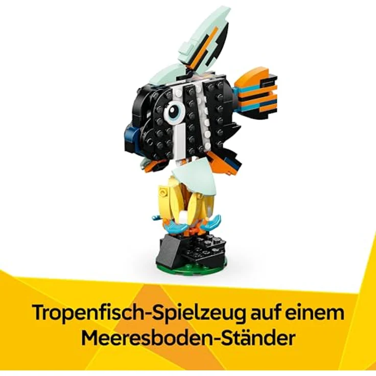 LEGO Creator 31173, 3-in-1 Baukasten mit 225 Teilen, Tropischer Tukan, geeignet ab 7 Jahren, 12 cm groß – Bild 5