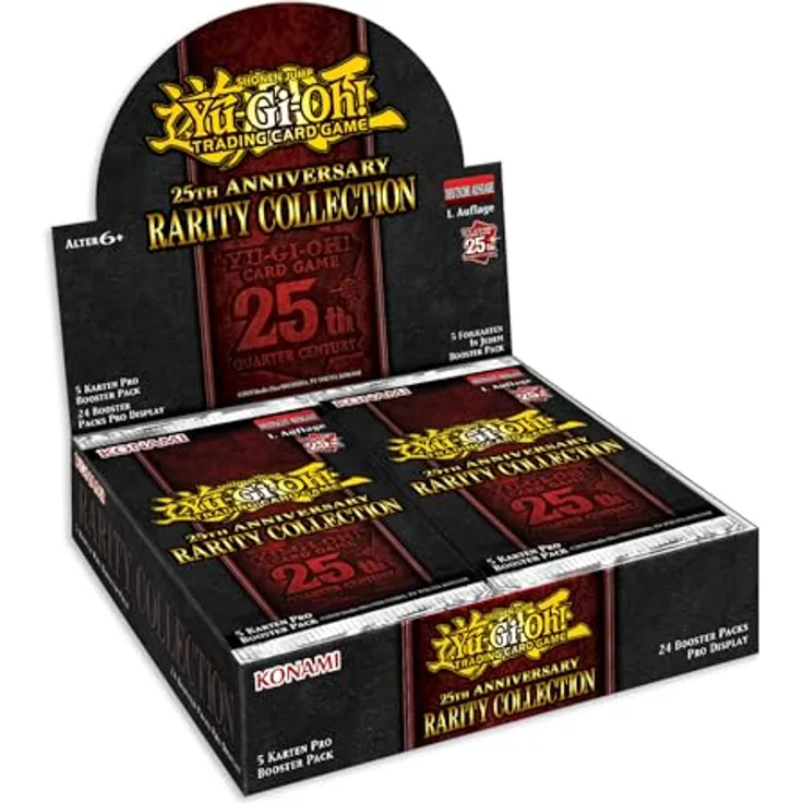 Yu-Gi-Oh! TRADING CARD GAME 25th 25 th Anniversary Rarity Collection – Display 1. Auflage – Deutsche Ausgabe