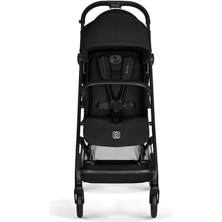 Cybex Beezy Buggy 2026, leichter Stadt-Buggy ab Geburt bis 4 J. (22 kg), kompakt faltbar, Magic Black – Bild 2