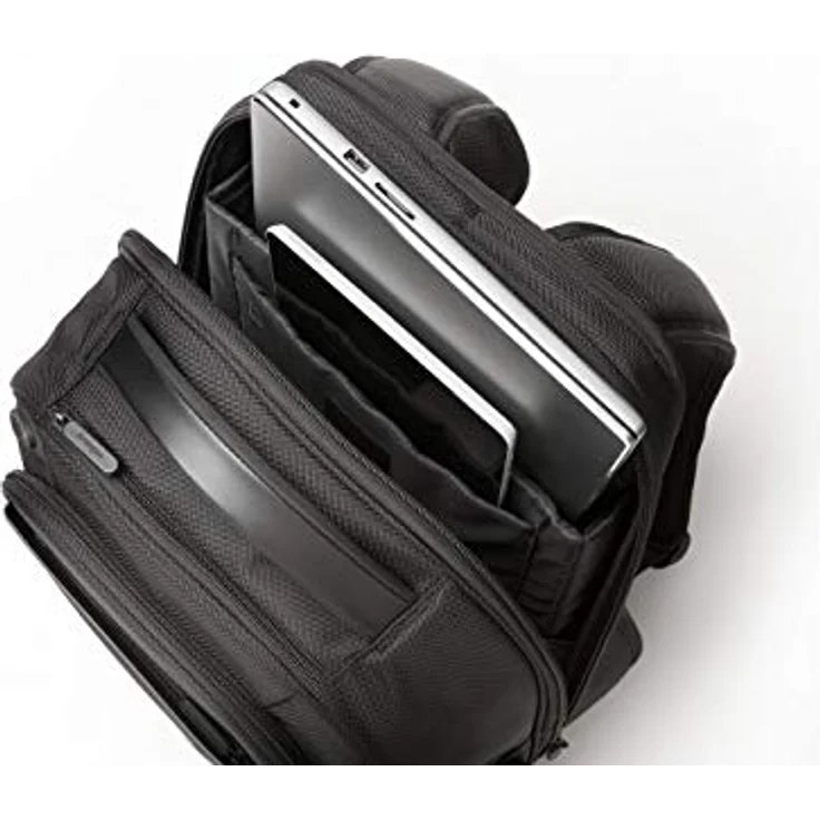 Kensington Laptop Rucksack Contour 2.0, 17 Zoll Pro Laptop Rucksack für Damen & Herren, Wasserdichte große Rucksack-Laptoptasche als Handgepäck, Ideale Reisetasche für Laptops, Schwarz – Bild 5