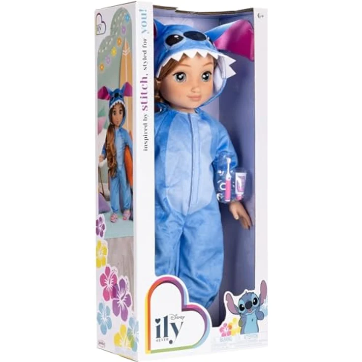 Jakks Pacific Disney ily 4EVER Stitch Puppe, ca. 45 cm, Ankleidepuppe für Kinder ab 3 Jahren – Bild 6