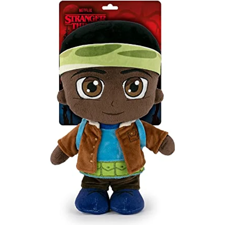 Play by Play Stranger Things Plüsch Lucas, 26 cm, mehrfarbig, Kuscheltier – Bild 1