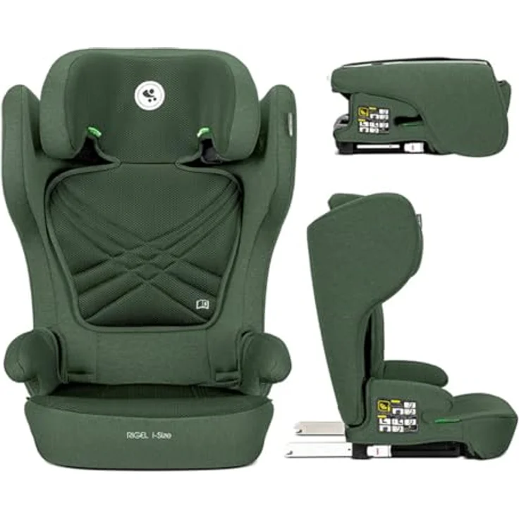 Lorelli Kindersitz Rigel i-Size, Gruppe 2/3, faltbar, Isofix, verstellbare Kopfstütze, für Kinder von 100-150 cm – Bild 1