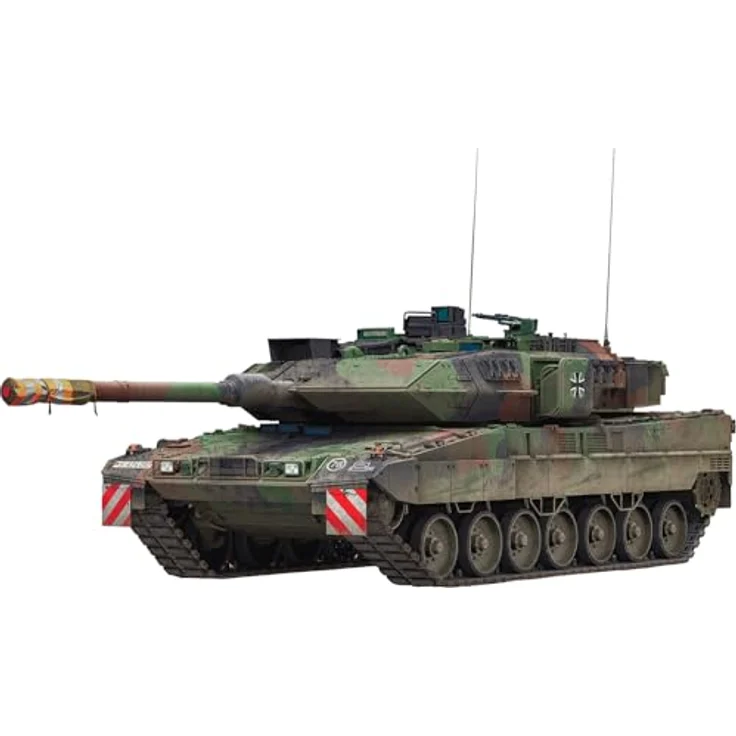 Rye Field Model Leopard 2A7V, German Main Battle Tank mit funktionalen Ketten, detaillierte Nachbildung – Bild 1