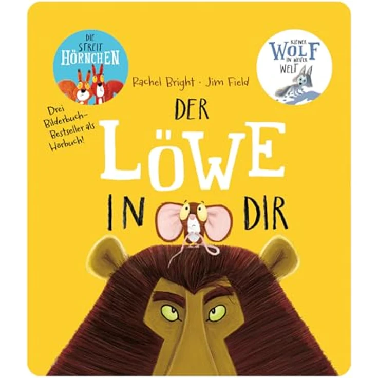 tonies Hörfiguren für Toniebox, Der Löwe in dir und andere Geschichten von Rachel Bright, Hörbuch für Kinder ab 3 Jahren, Spielzeit ca. 32 Minuten – Bild 4