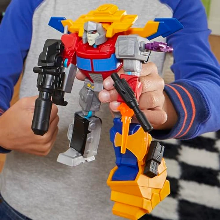 Transformers MixMashers F9731, Sammelfigur mit 16 Verbindungspunkten und 5-Zoll Maßstab zur individuellen Anpassung – Bild 7
