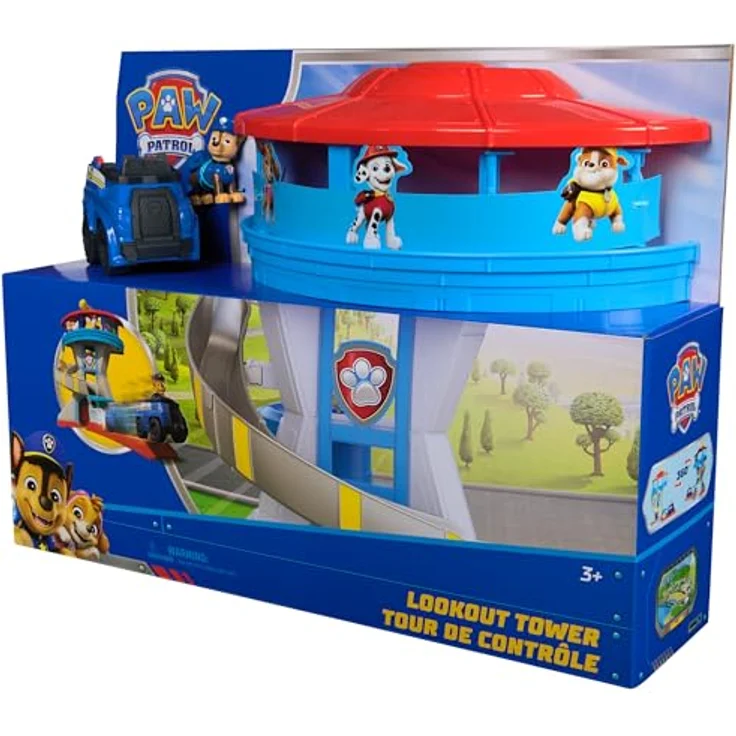 Amigo Paw Patrol Lookout Tower Playset, Kompaktes Spielzeug für kreatives Spielen, bunte Farbgestaltung – Bild 9