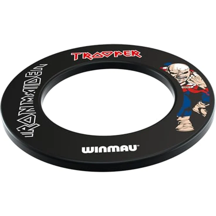 WINMAU Iron Maiden Trooper Design Dartscheibe Surround, passend für alle Winmau Bristle Dartboards – Bild 5