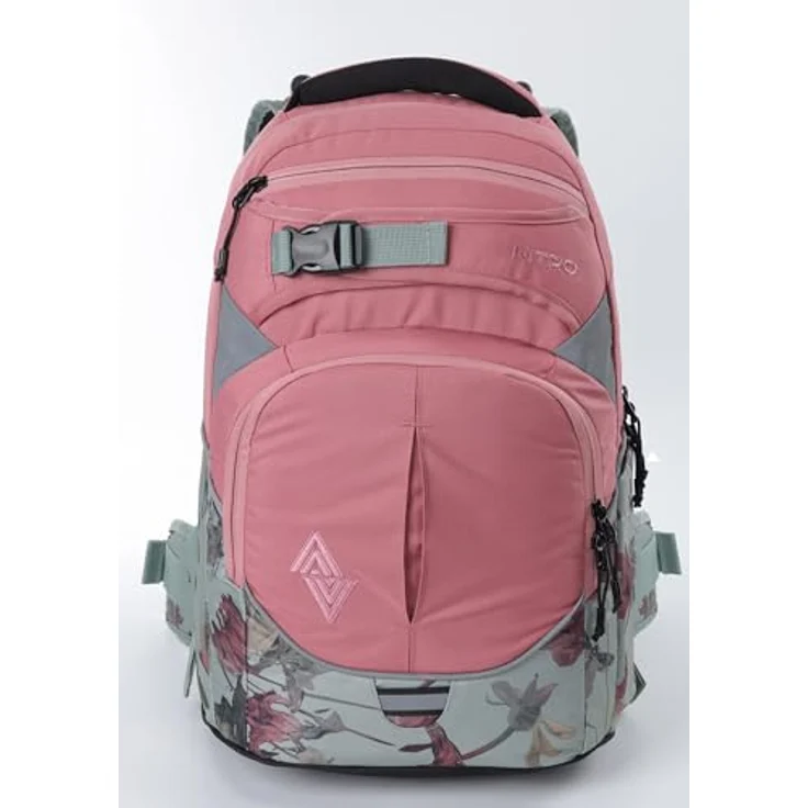 Nitro Superhero Schulrucksack, Rucksack mit abnehmbaren Hüftgurt, robustem Bodenplatte und Thermotasche für Snacks, 2 Hauptfächer, ergonomisches Design, 360° Reflektoren – Bild 2