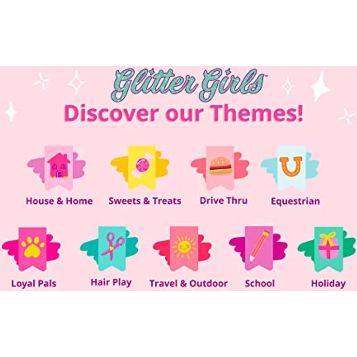 Glitter Girls GG57225Z Puppenzubehör – Einkaufswagen Zubehör Set mit Lebensmitteln – Accessoires für 36 cm Puppen, Puppenhaus Puppenmöbel Spielzeug für Kinder ab 3 Jahren, Bunt - Preisvergleich – Bild 8