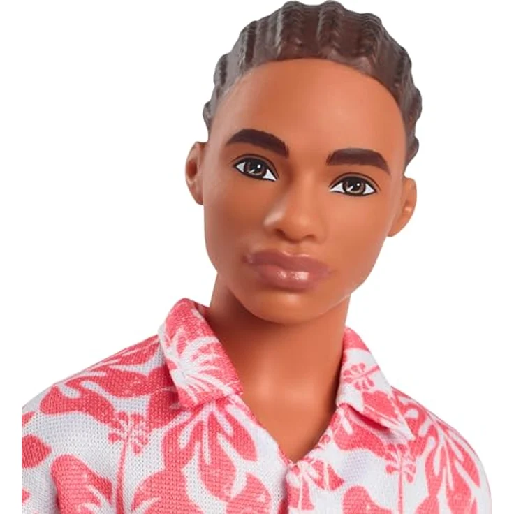 Barbie Anziehpuppe Fashionista Ken-Puppe - Printed Boiler Suit, Diversität erleben und tolle Outfits kreieren von Barbie – Bild 3
