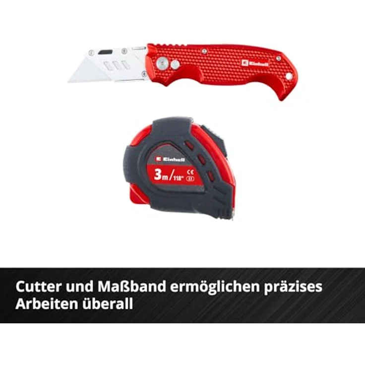 Einhell Werkzeug Adventskalender 2025, 24-teiliges Set mit Mini-Ratsche, Schraubendrehergriff und Zubehör in praktischer Werkzeugtasche mit Schaumstoffeinlage – Bild 8