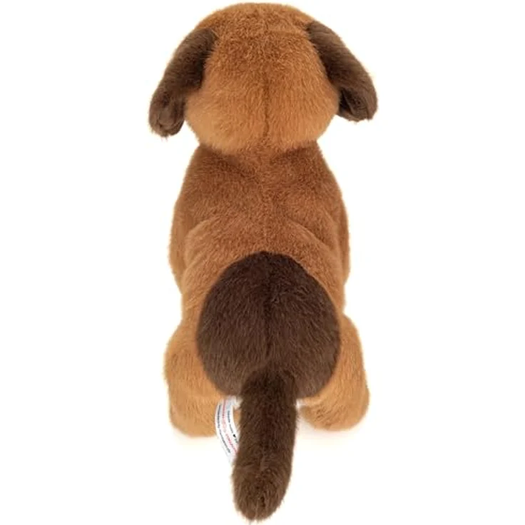 Teddy-Hermann HUNDEWELPE MILOW 25 Sonstige, Kuscheltier mit goldbraunem Plüschfell – Bild 3