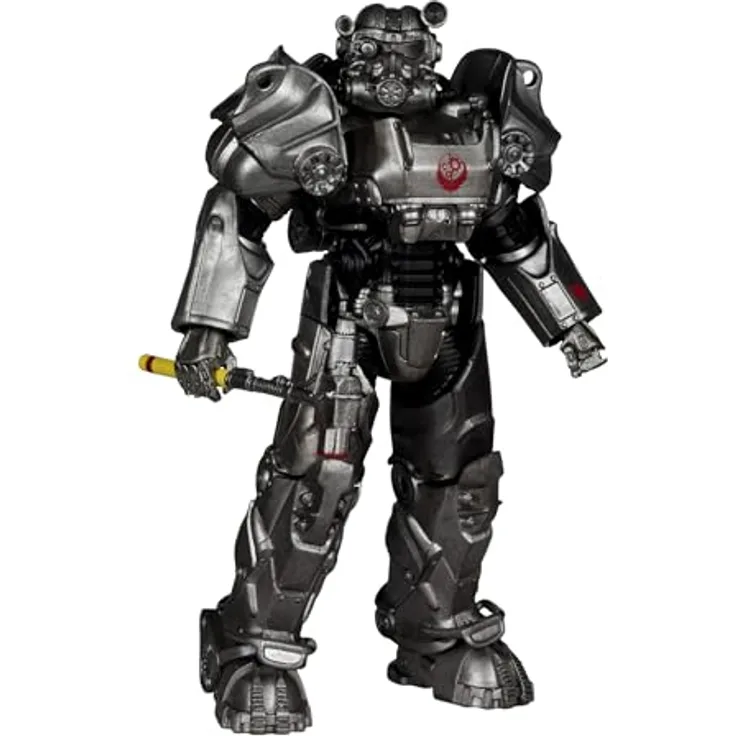 McFarlane Fallout Action Figure Maximus, 19 cm, detailreich und beweglich, mit Zubehör und Base