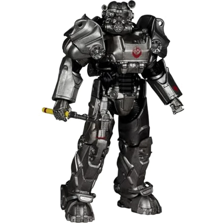 McFarlane Fallout Action Figure Maximus, 19 cm, detailreich und beweglich, mit Zubehör und Base – Bild 1