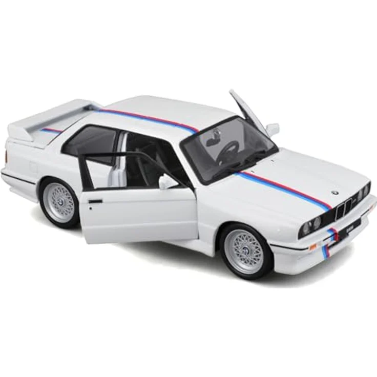 Bburago BMW M3 1988 Modellfahrzeug, weiß – Bild 3