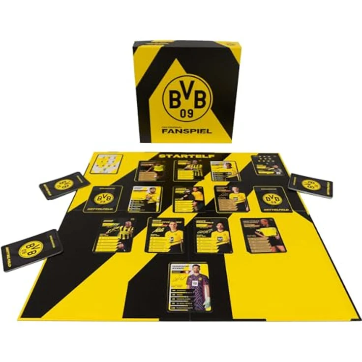 Huch & Friends Hutter Trade | Das Original-Fanspiel BVB 09 | UEFA Euro 2024 | Für Borussia Dortmund Fans | DFB-Brettspiel | Fußballspiel für Fußballfans | Spiele für Erwachsene | Für 2-4 Spieler ab 14 Jahren – Bild 3